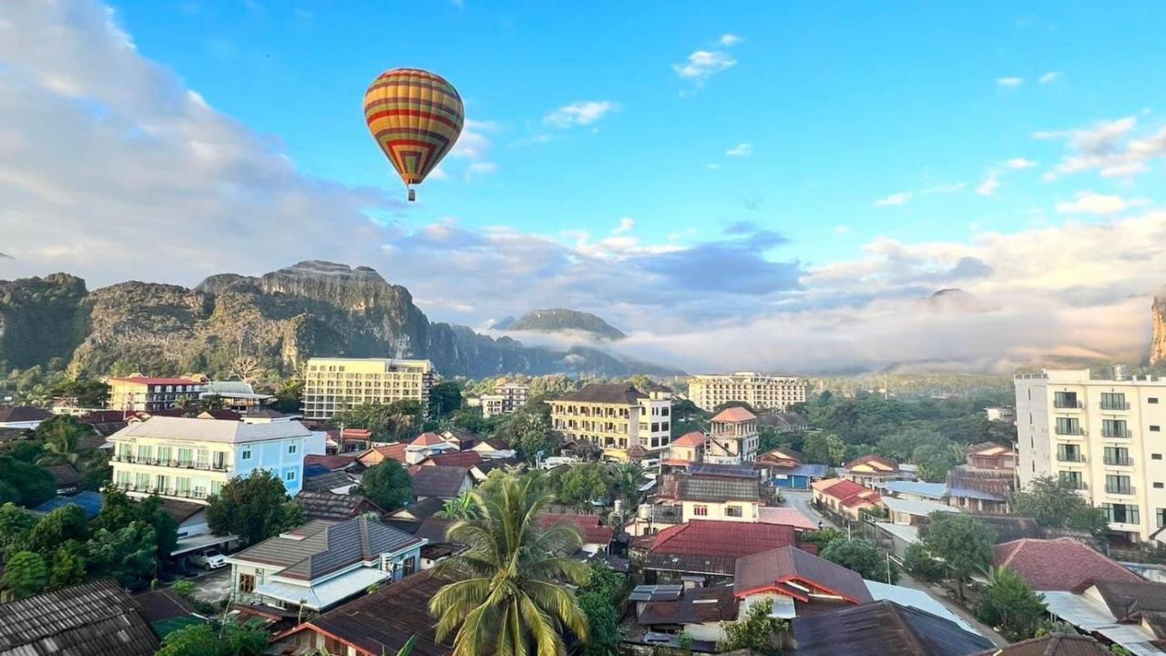 Vang Vieng Topview Hotel 外观 照片