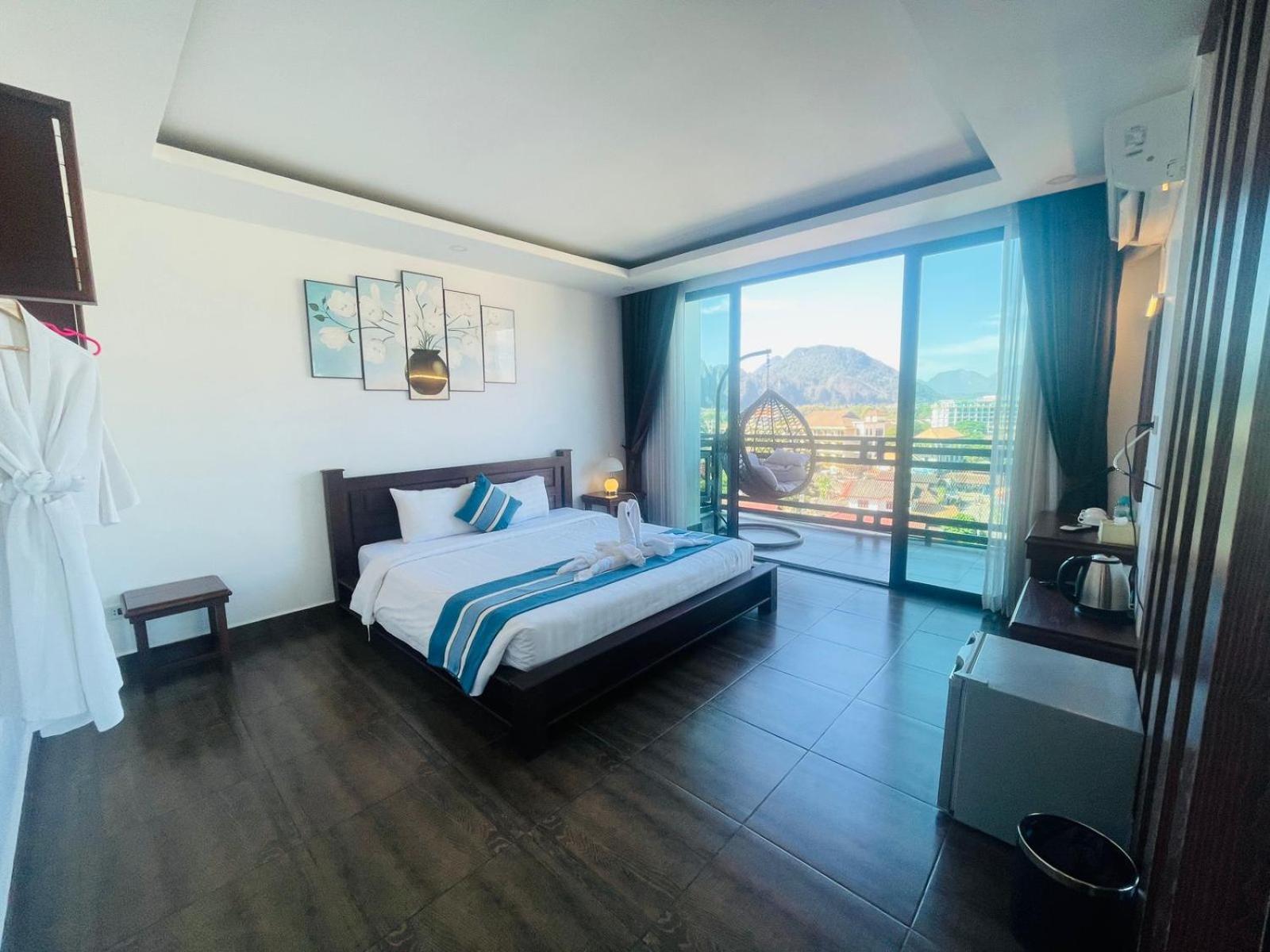 Vang Vieng Topview Hotel 外观 照片