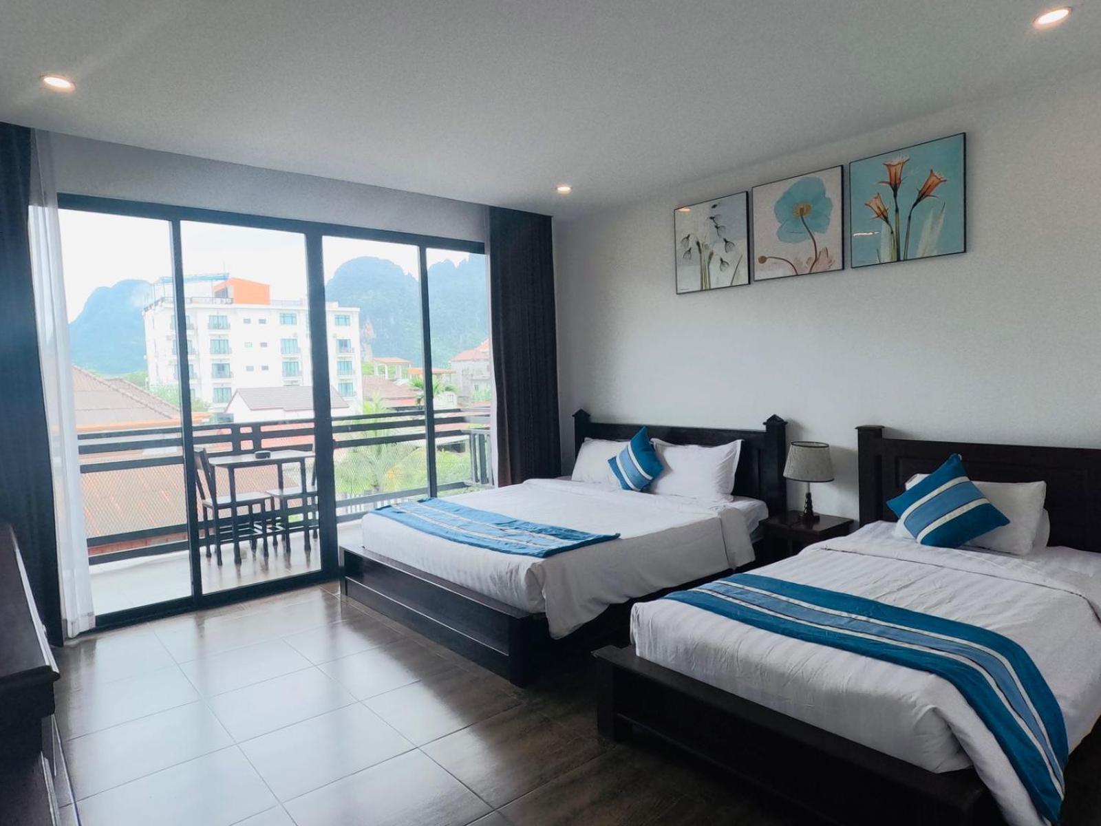Vang Vieng Topview Hotel 外观 照片