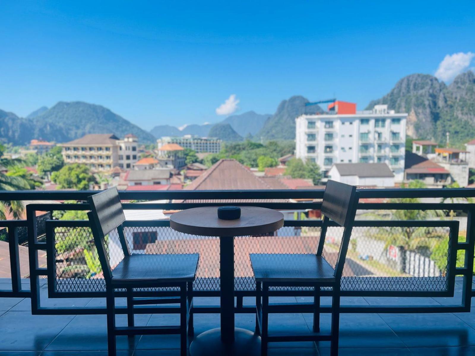 Vang Vieng Topview Hotel 外观 照片