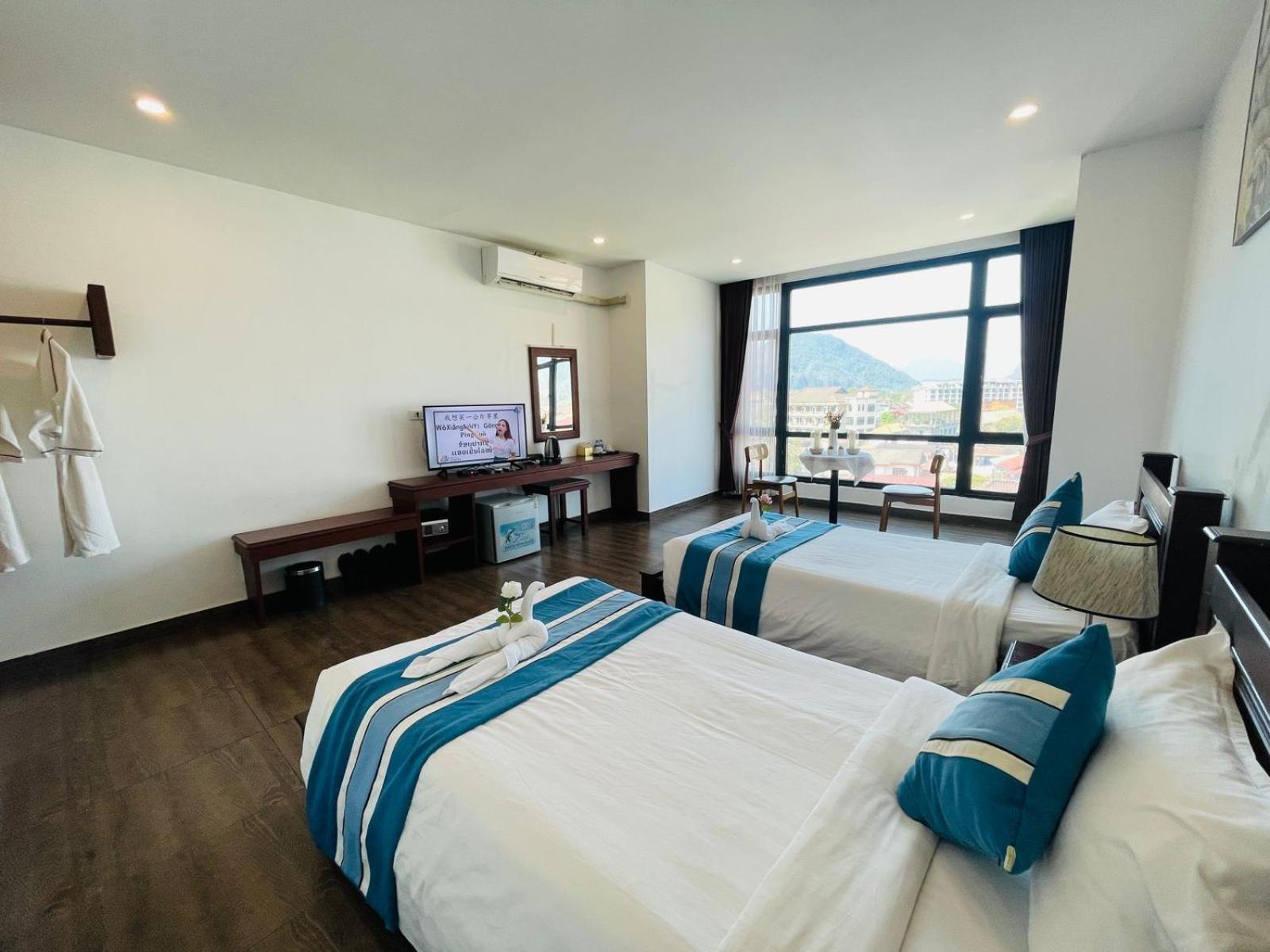 Vang Vieng Topview Hotel 外观 照片